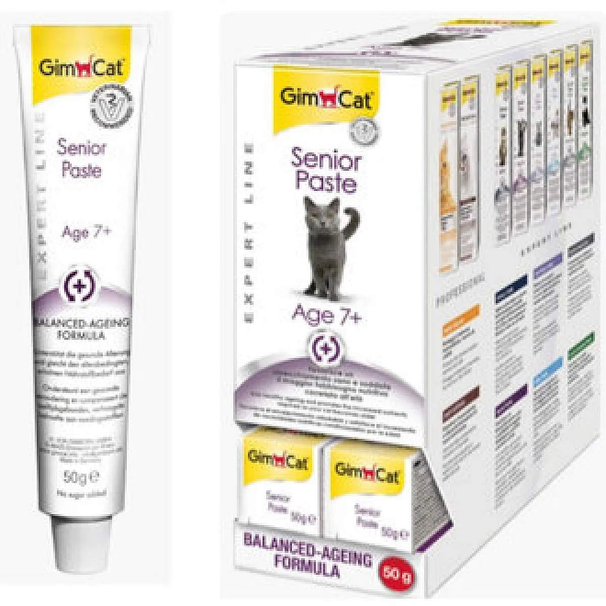 Gimcat Kedi Maması Senior Paste 50 g