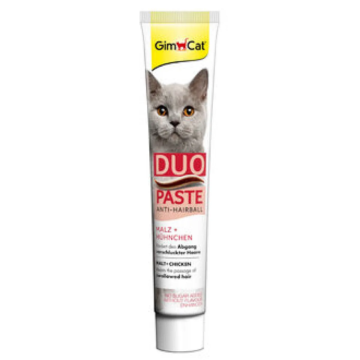 Gimcat Anti-Tüy Yumağı Duo Macun Tavuk + Malt 50 g Kedi Maması