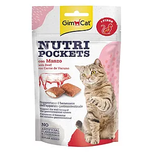 Gimcat Kedi Maması Biftek ve Malt Topları 60 g
