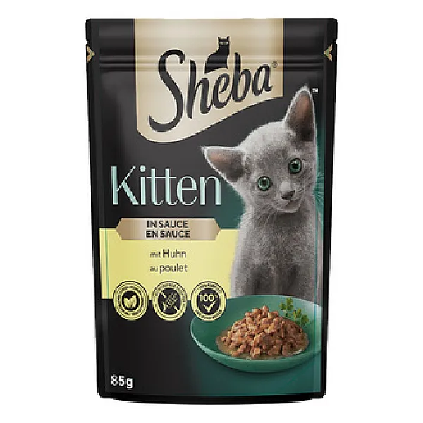 Sheba Tavuklu Kedi Yaş Maması 85 g