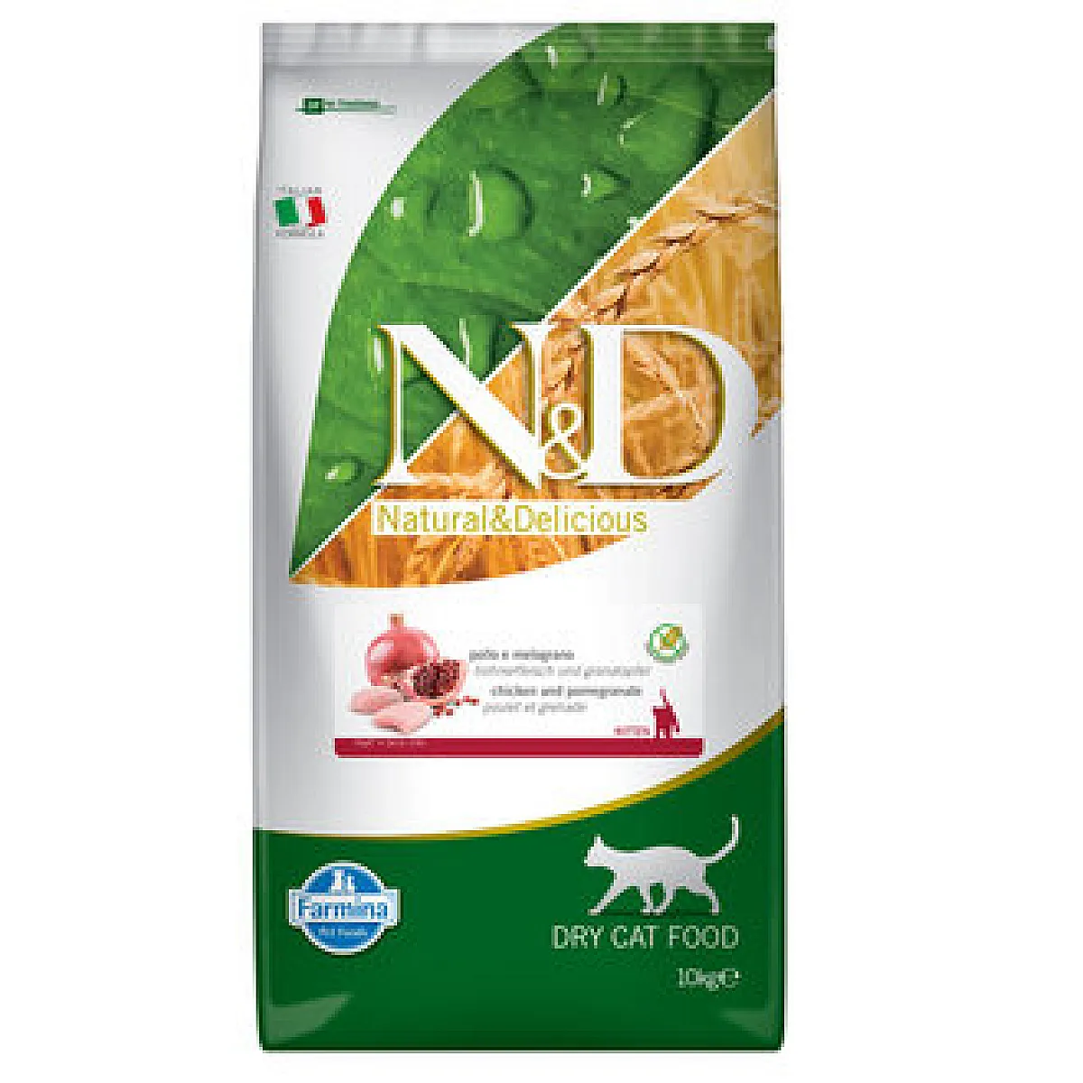 N&D Yavru Kedi Maması Tavuk ve Nar 10 kg