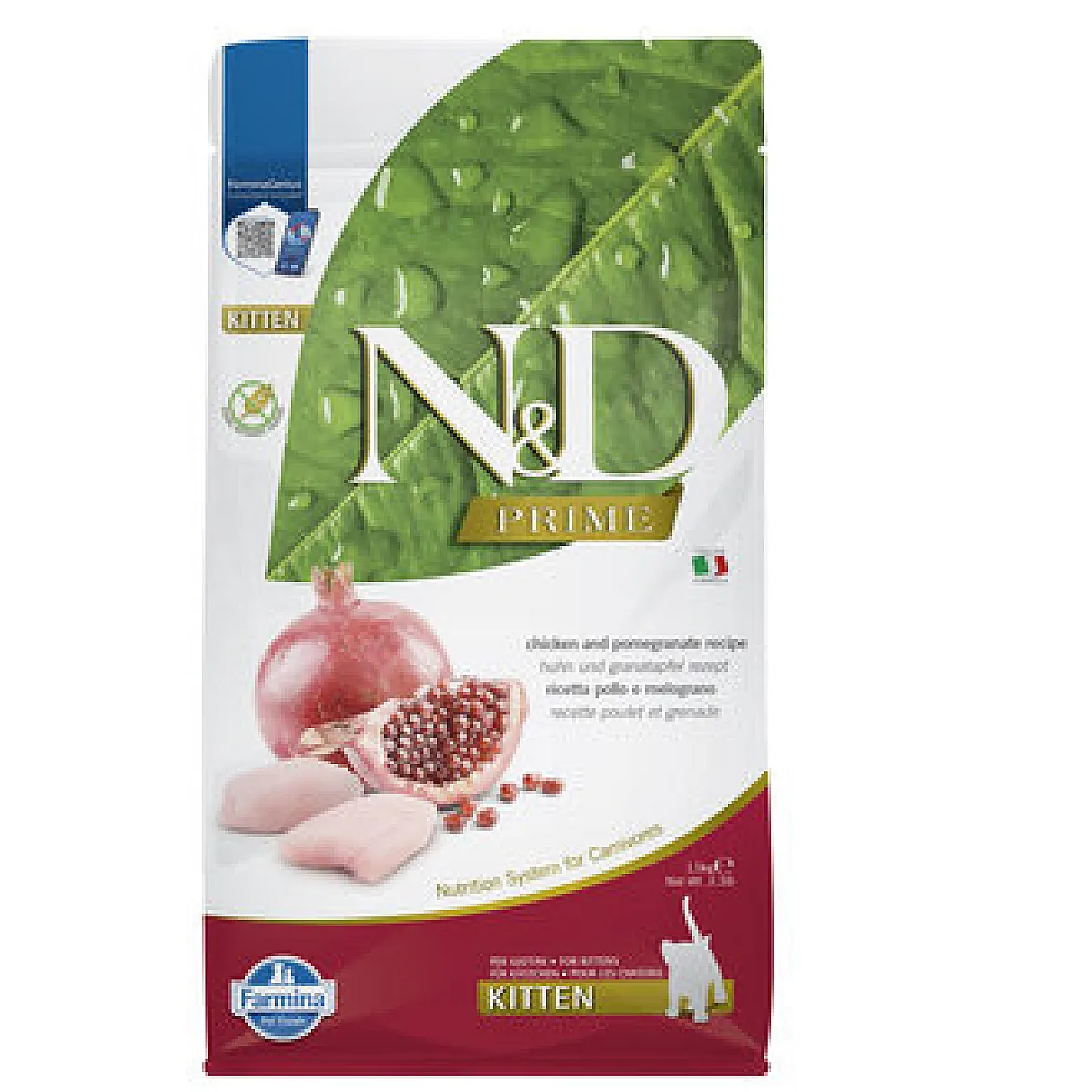 N&D Prime Kedi Maması Tavuk ve Nar Yavru 1.5 kg