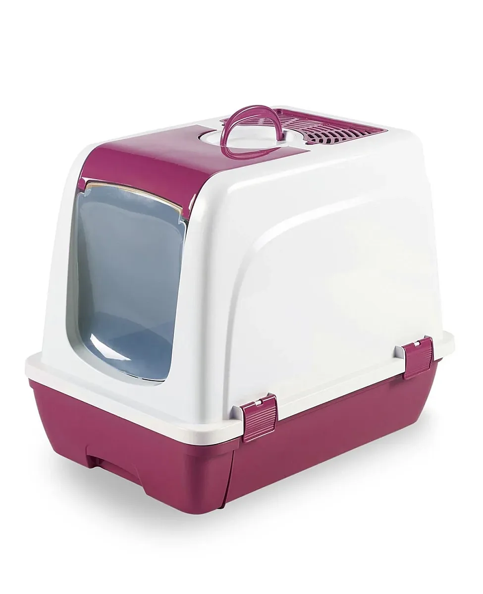 Orta Boy Çekmeceli Kapalı Kedi Tuvaleti Kürek Hediyeli 47 x 23,5 x 55cm