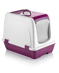 Orta Boy Çekmeceli Kapalı Kedi Tuvaleti Kürek Hediyeli 47 x 23,5 x 55cm - 2