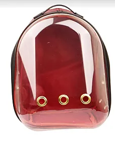 Astronot Fanus Şeffaf Kedi Taşıma Çantası - Panoramik Görüşlü Kedi Sırt Çantası - 2