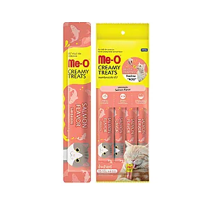 Me-O Somonlu Krema Kedi Ödül Maması 15gr (4'lü)