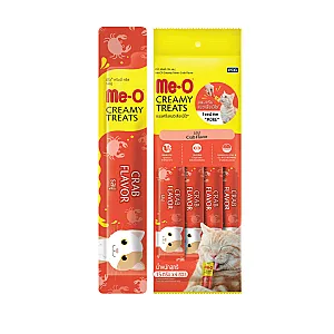 Me-O Yengeçli Krema Kedi Ödül Maması 15gr (4'lü)