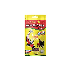 Ahm Koi & Gold Fish Pellet Balık Yemi 100 g (Kilitli Poşet)