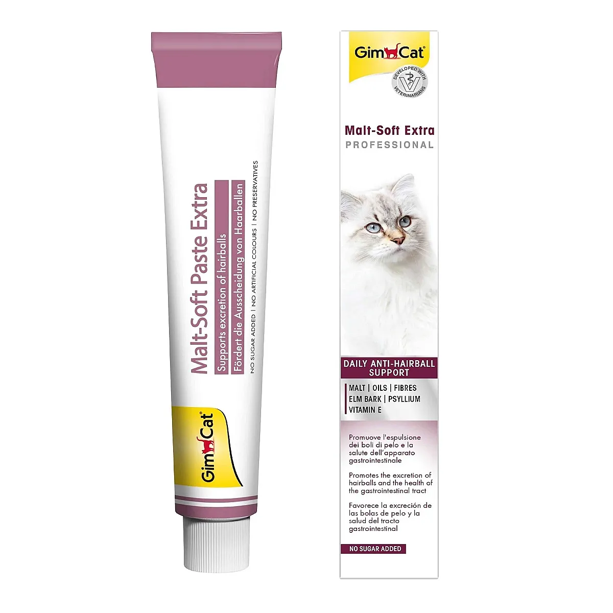 GimCat Malt-Soft Extra Professional Tüy Yumağı Önleyici Kedi Macunu 100 gr