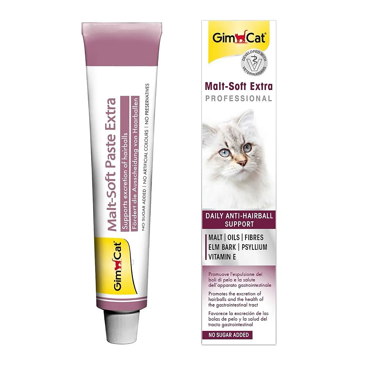 GimCat Malt Soft Extra Professional Tüy Yumağı Önleyici Kedi Macunu 20 g