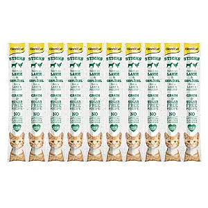 GimCat Sticks Kuzu Etli ve Tavuklu Kedi Ödül Çubuğu 50 g (10 Adet)