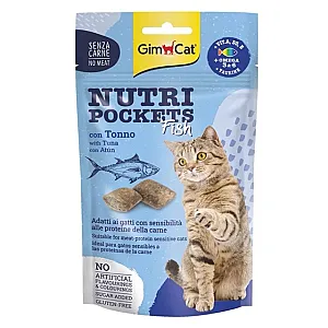 GimCat Nutri Pockets Ton Balıklı Kedi Ödül Maması 60 g