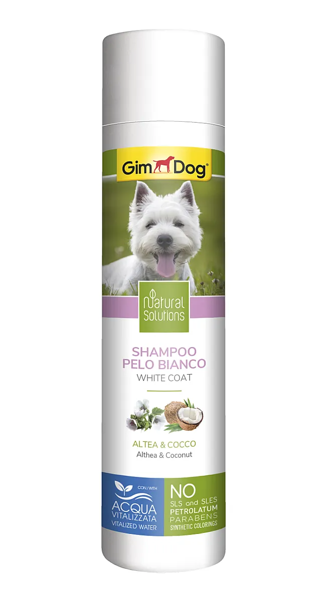 Gimdog Natural Solutions Beyaz Tüy Parlatıcı Köpek Şampuanı 250 ml