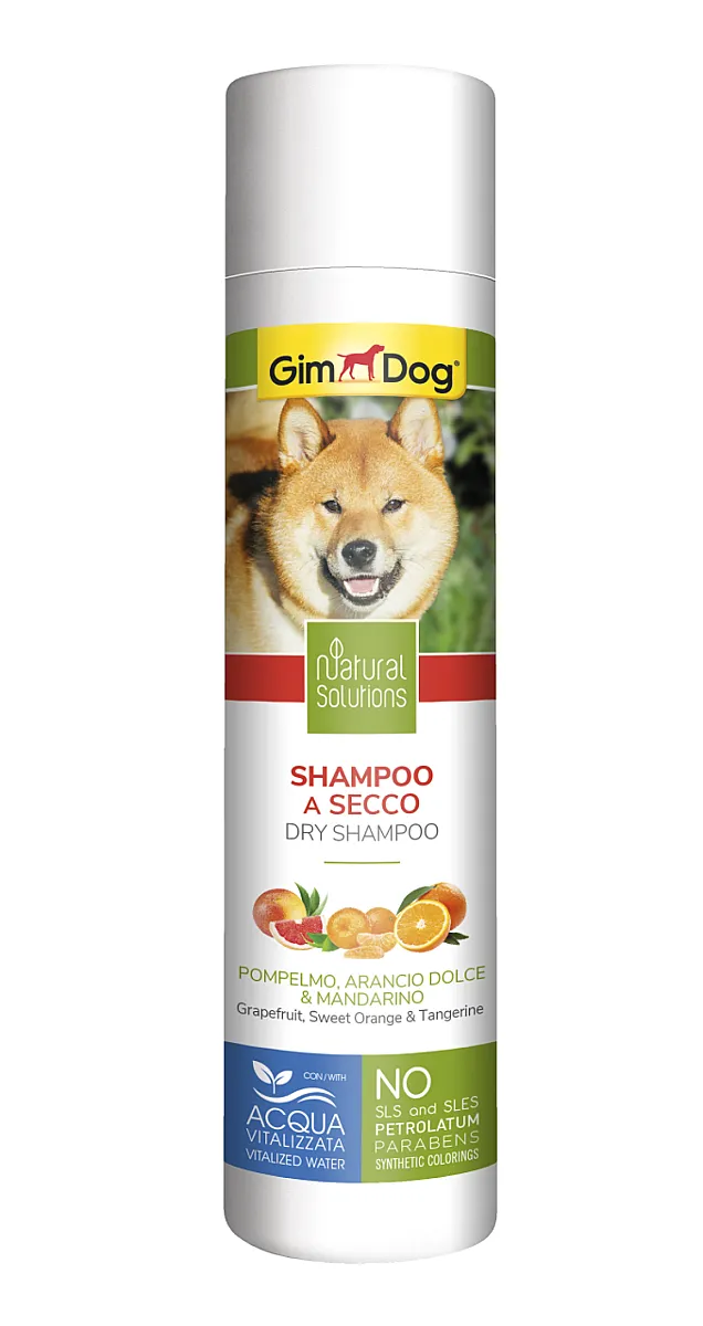 Gimdog Natural Solutions Turunçgilli Köpek Kuru Şampuanı 250 ml (Jel Form)