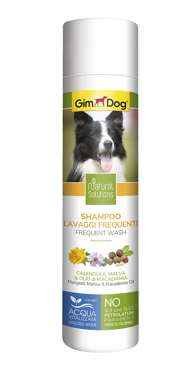 Gimdog Natural Solutions Sık Yıkama Köpek Şampuanı 250 ml (Hassas ve Kuru Deri)