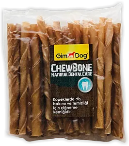 GimDog Mordimi Naturel Burgu Çiğneme Çubuğu 6 gr x 50 Adet