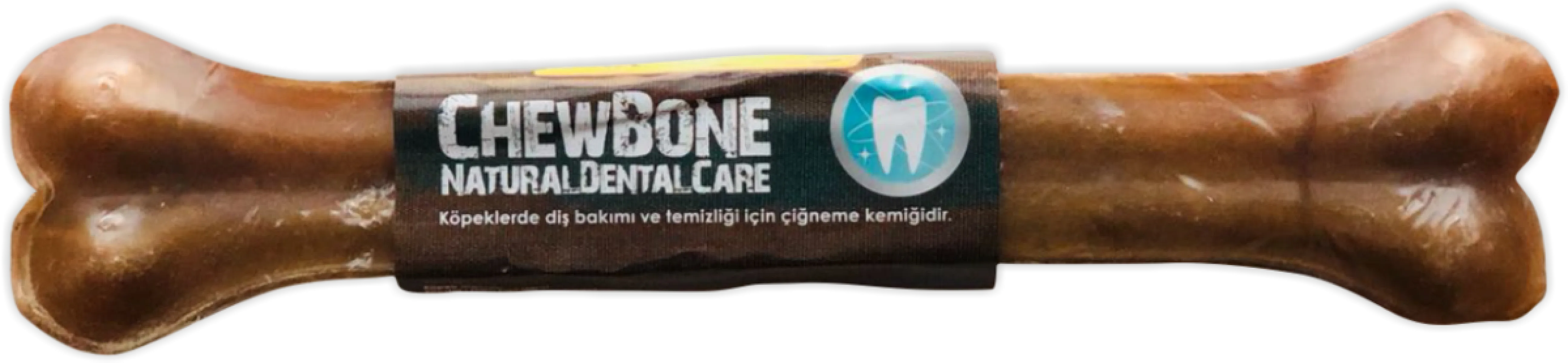 GimDog Mordimi Naturel Preslenmiş Köpek Çiğneme Kemiği 16,5 cm