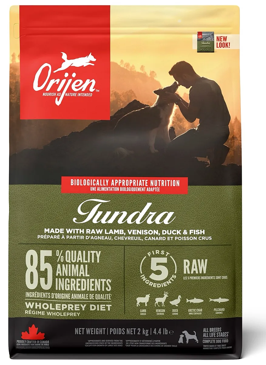 Orijen Tundra Tahılsız Tüm Irk ve Yaşam Evreleri İçin Köpek Maması