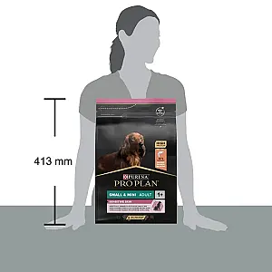 Pro Plan Small & Mini Adult Sensitive Skin Somonlu Küçük Irk Yetişkin Köpek Maması 3 kg - 3