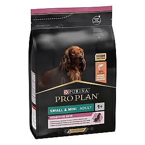 Pro Plan Small & Mini Adult Sensitive Skin Somonlu Küçük Irk Yetişkin Köpek Maması 3 kg