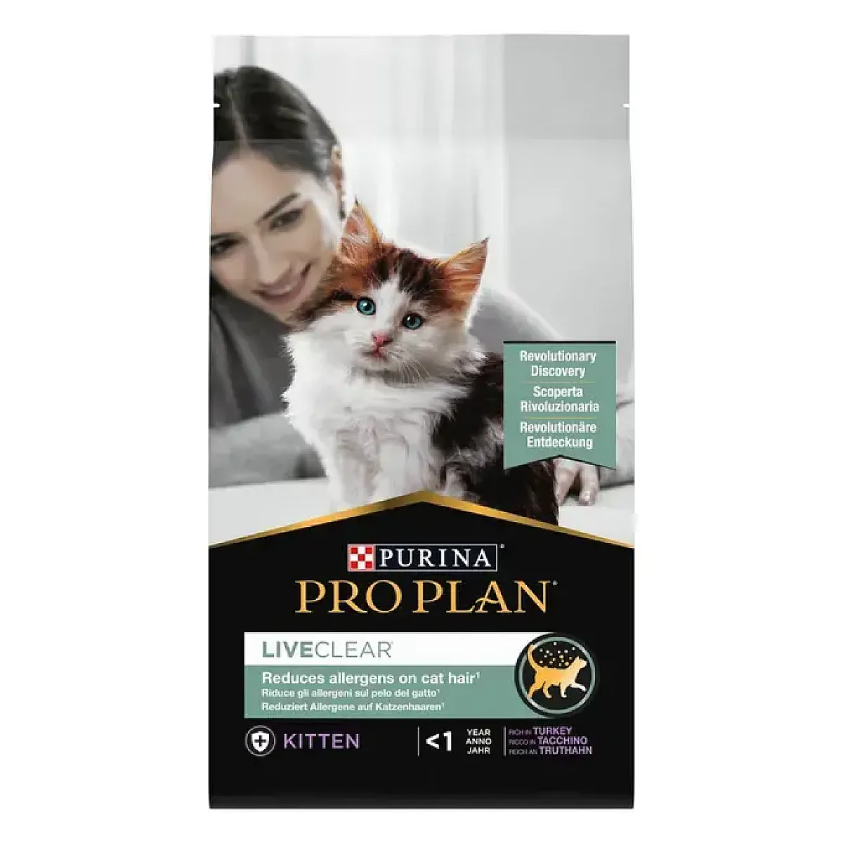 Pro Plan LiveClear Kitten Hindi Etli Yavru Kedi Maması 1.4 kg