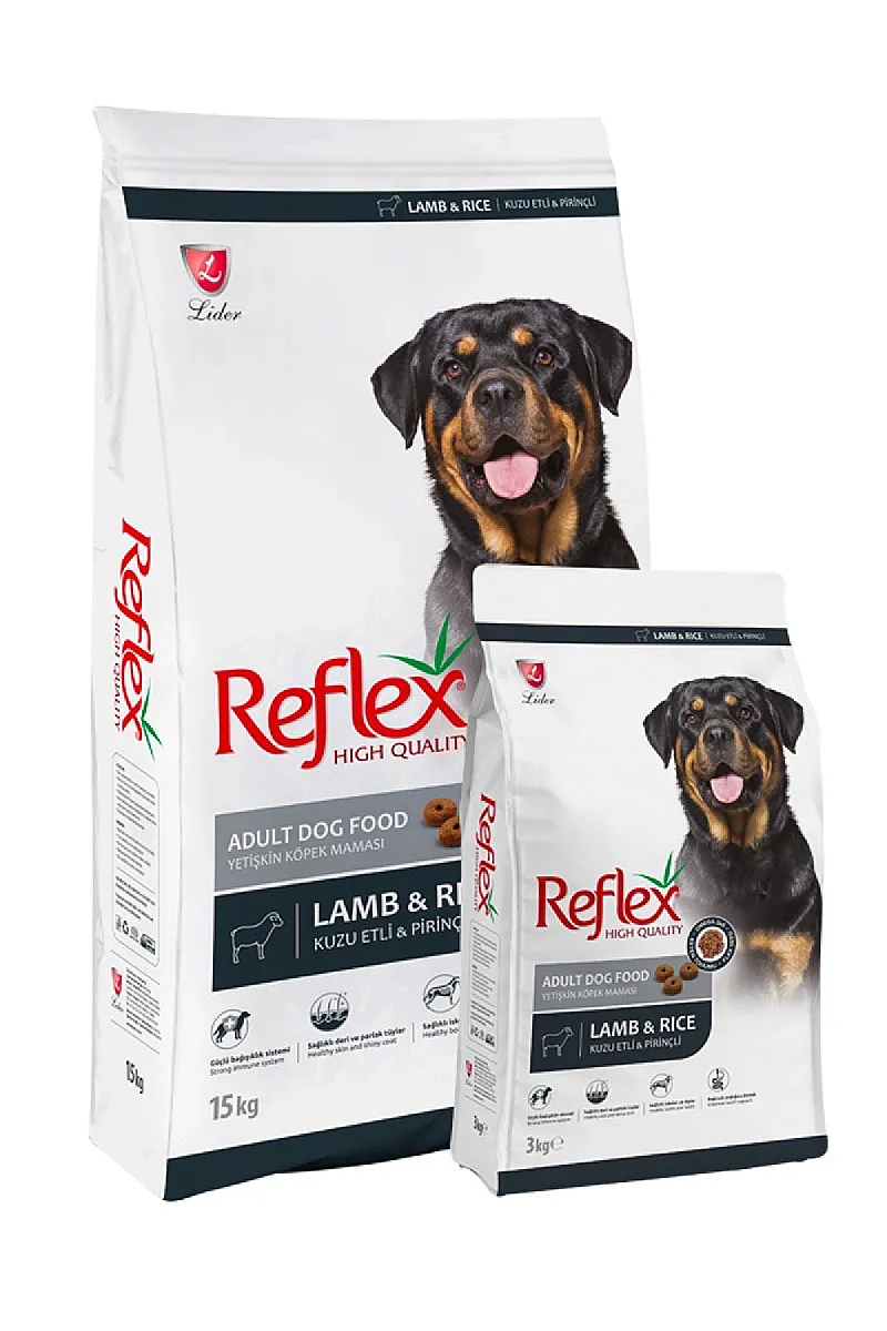 Reflex Kuzu Etli Yetişkin Köpek Maması