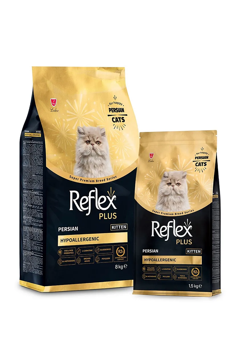 Reflex Plus Persian Kitten - Yavru İran Kedileri İçin Hipoalerjenik Tavuklu Kedi Maması