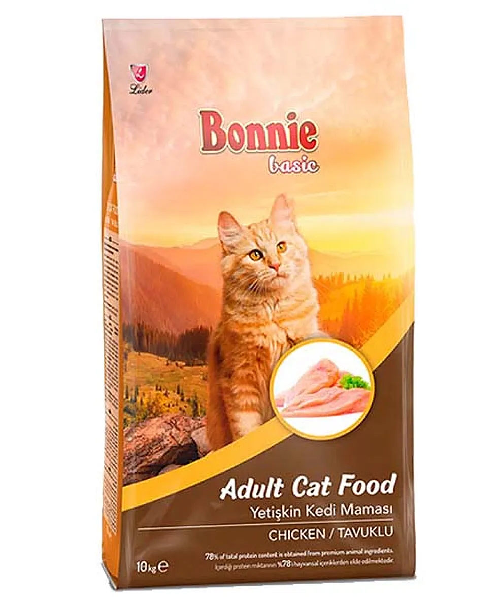 Bonnie Adult Cat Food Chicken - Tavuklu Yetişkin Kedi Maması