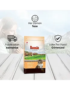Bonnie Adult Cat Food Chicken - Tavuklu Yetişkin Kedi Maması - 2
