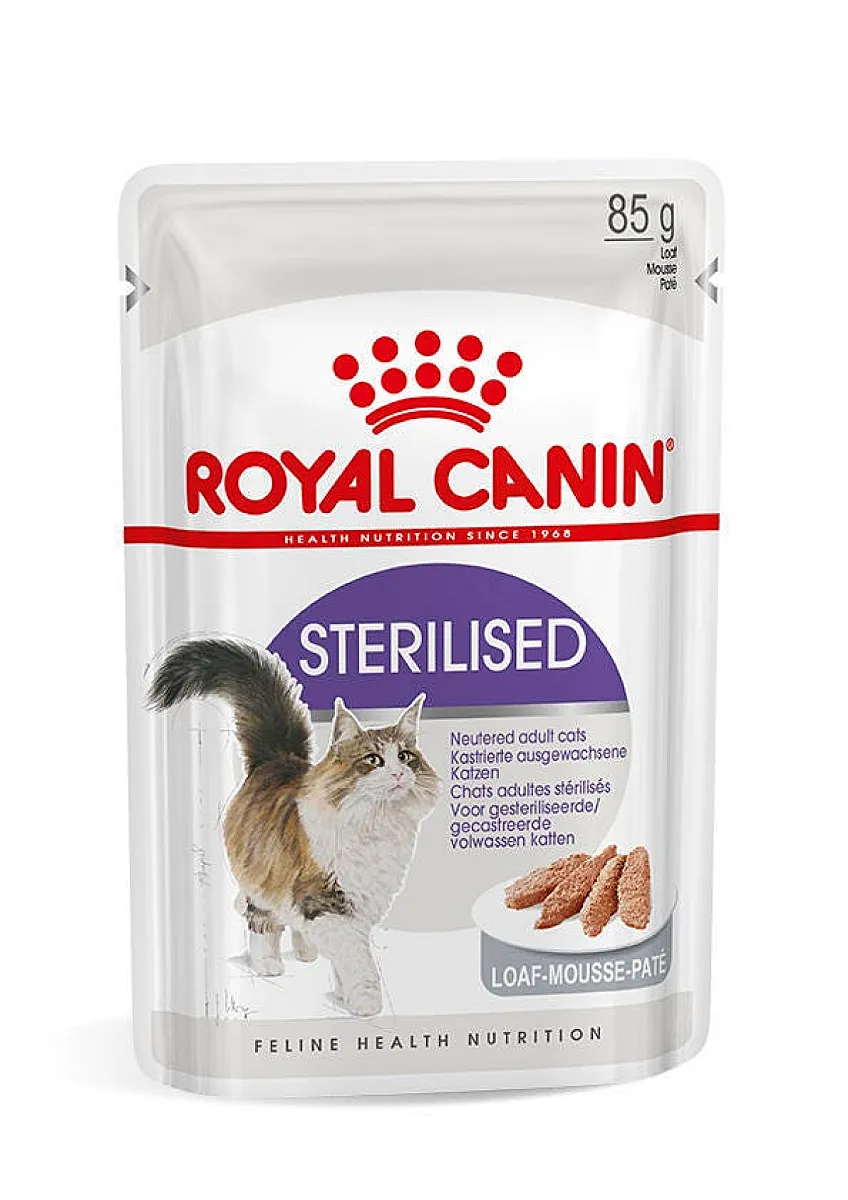 Royal Canin Sterilised Loaf - Kısırlaştırılmış Yetişkin Kedi Yaş Maması (Ezme) 85 gr