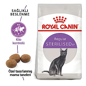 Royal Canin Sterilised 37 - Kısırlaştırılmış Yetişkin Kedi Kuru Maması 4 kg