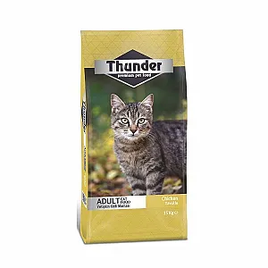 Thunder Tavuklu Yetişkin Kedi Maması 15 kg