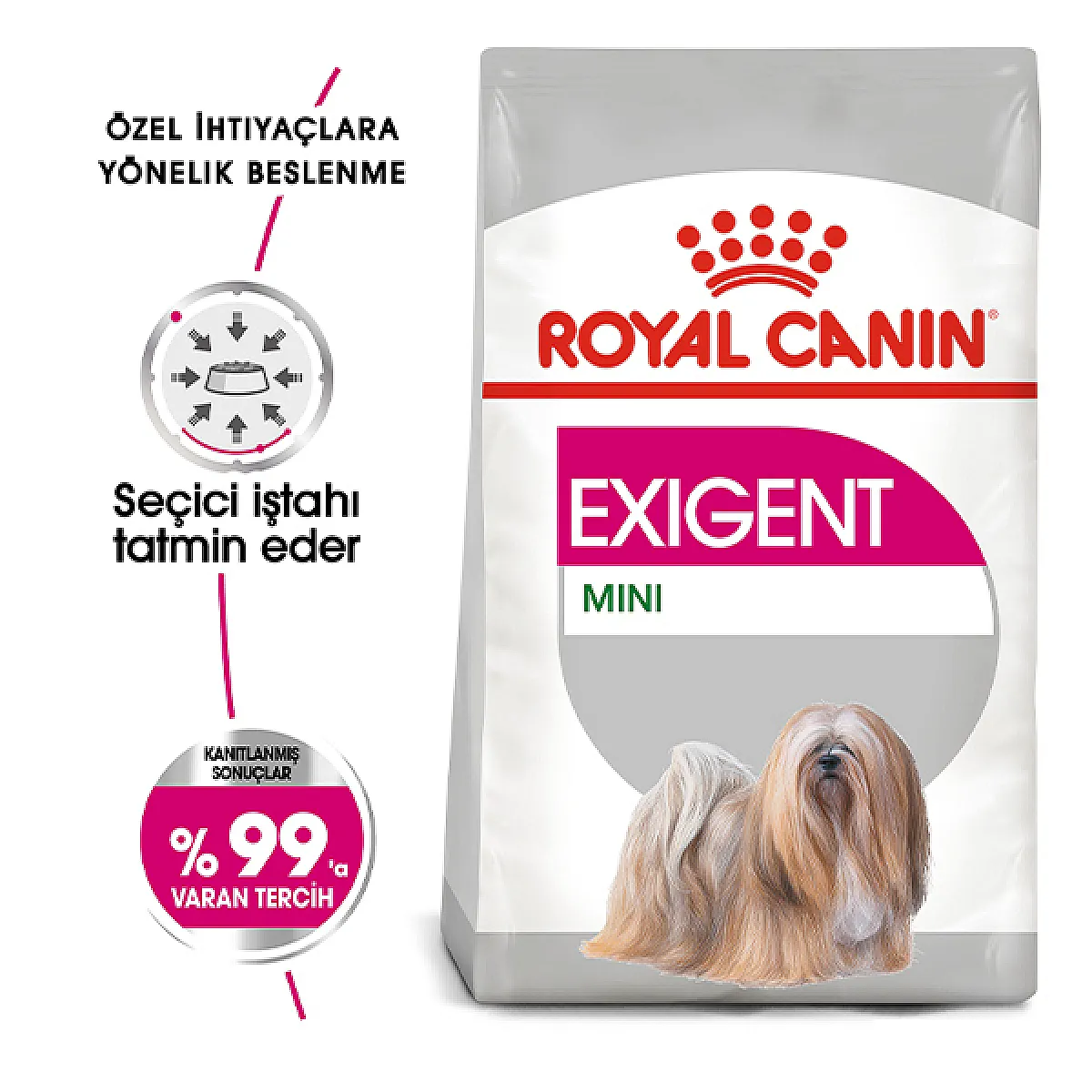 Royal Canin Mini Exigent Seçici Küçük Irk Yetişkin Köpek Maması 3 kg
