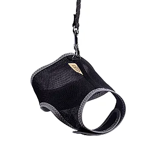 Cattie Havalı Dokuma S 1x20-30 cm Siyah Kedi Göğüs Tasması - 2