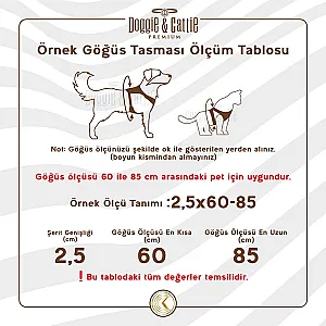Cattie Havalı Dokuma 1x25-35 cm Siyah Kedi Göğüs Tasması - 3