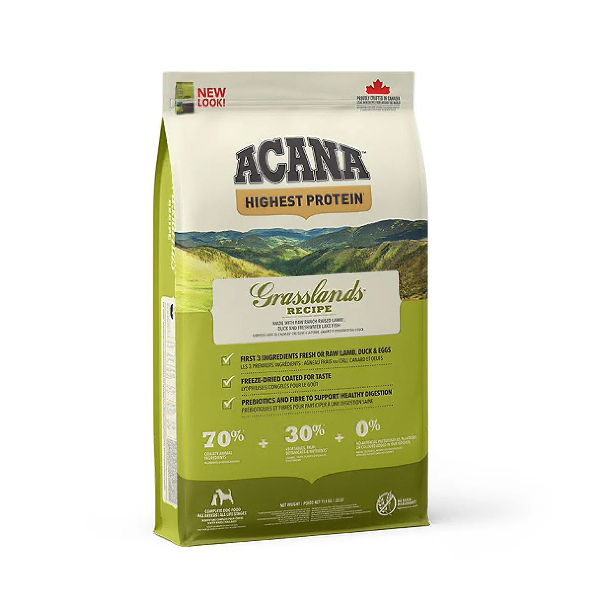 Acana Grasslands Highest Protein Tahılsız Kuzulu ve Ördekli Köpek Maması 11.4 kg
