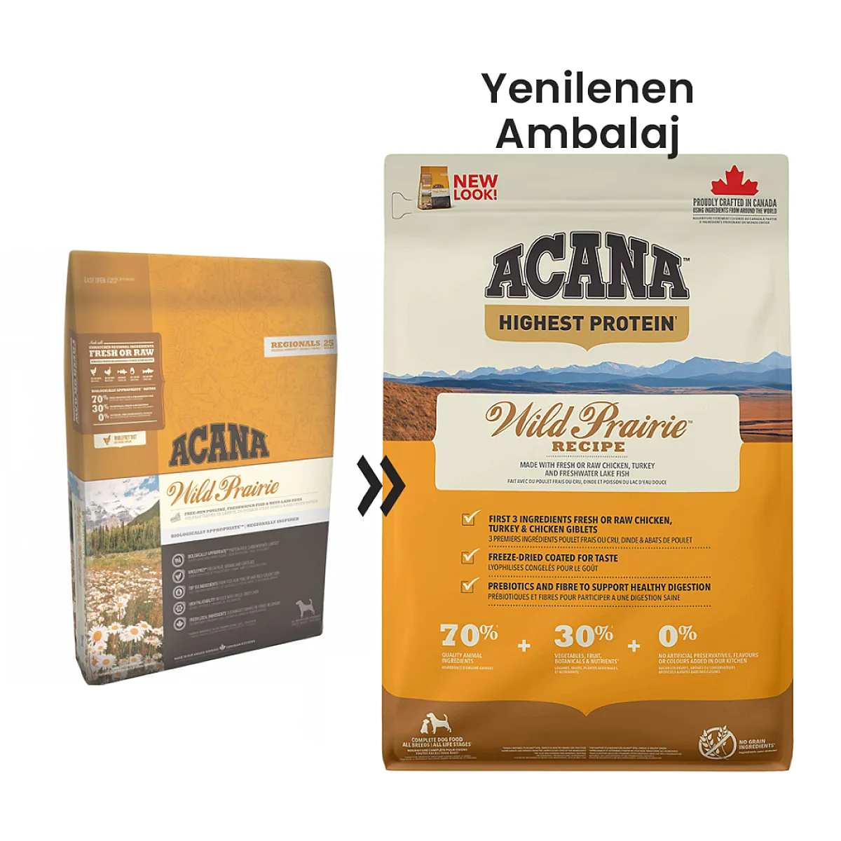 Acana Regionals Wild Prairie Köpek Maması 2 kg