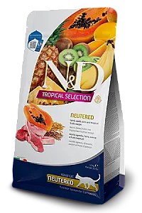 N&D Tropical Selection Kuzu Etli ve Tropikal Meyveli Kısırlaştırılmış Kedi Maması - 3