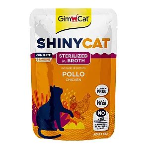 Gimcat Shinycat Pouch Sterilized Chicken (Tavuklu) Konserve Kedi Maması 70 gr