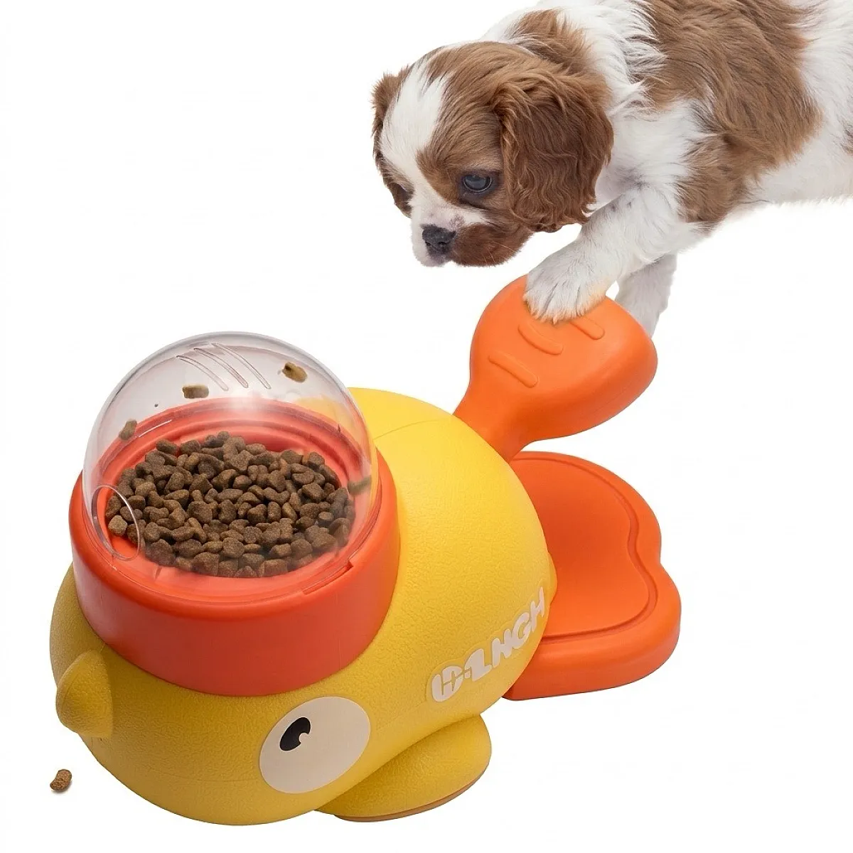 Madpet 3 Başlıklı İnteraktif Ördek Model Basmalı Mama Dağıtıcı Oyuncak