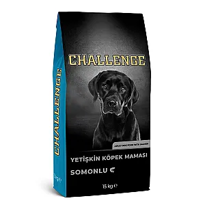 challenge somonlu köpek maması