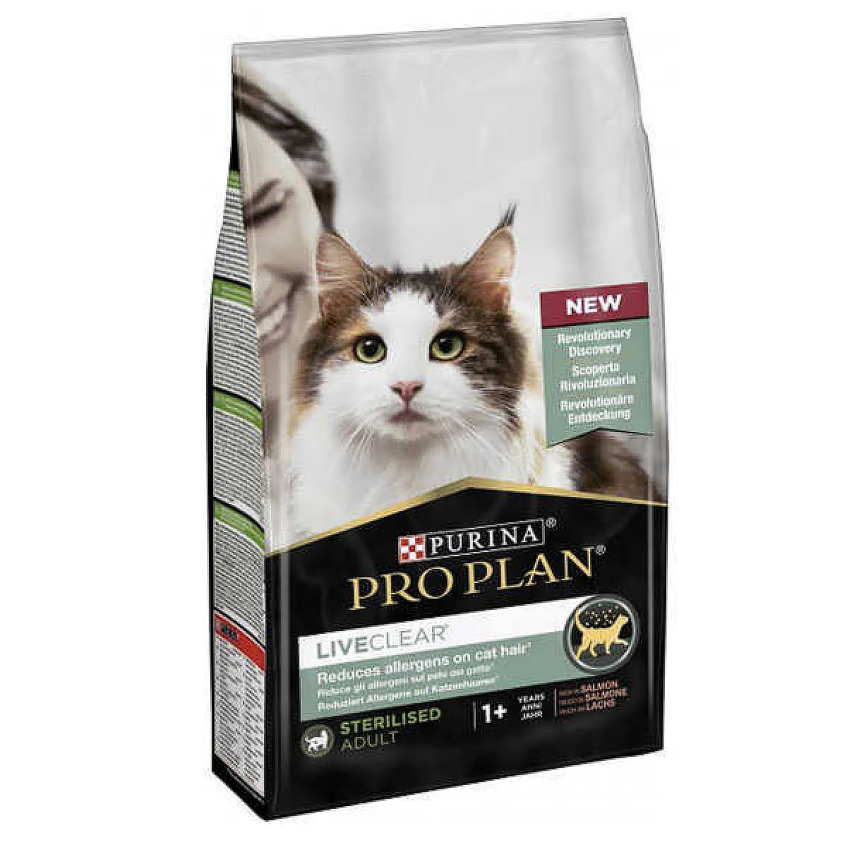 Pro Plan LiveClear Sterilised Adult Somonlu Kısırlaştırılmış Yetişkin Kedi Maması 1.4 kg