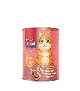Esca Food Tahılsız Dana Etli Yetişkin Kedi Konservesi 415 gr