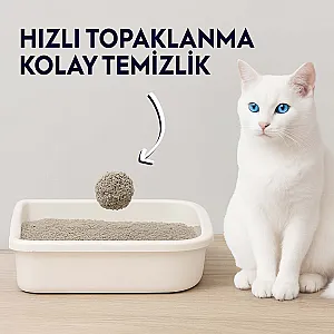 Sivocat Beyaz Hijyen Ultra Sıkıştırılmış Kedi Kumu 6 L - 3