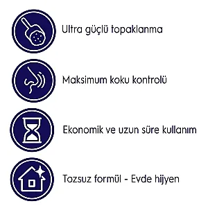 Sivocat Beyaz Hijyen Ultra Sıkıştırılmış Kedi Kumu 6 L - 5