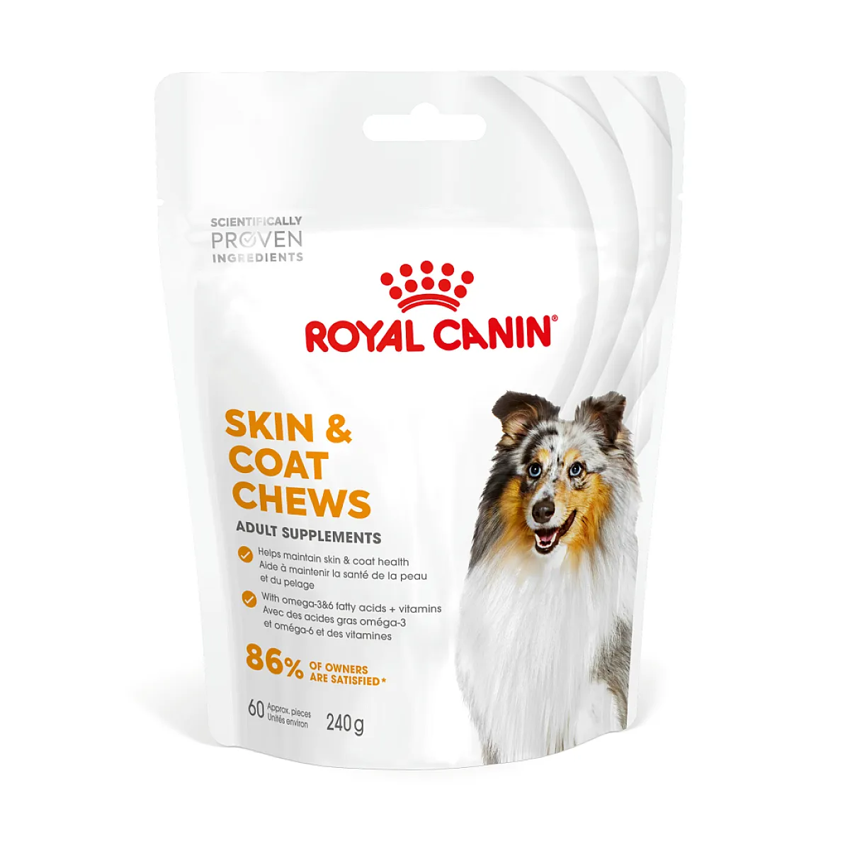 Royal Canin Deri ve Tüy Sağlığı Destekleyici Tamamlayıcı Yetişkin Köpek Ödül Maması 240gr