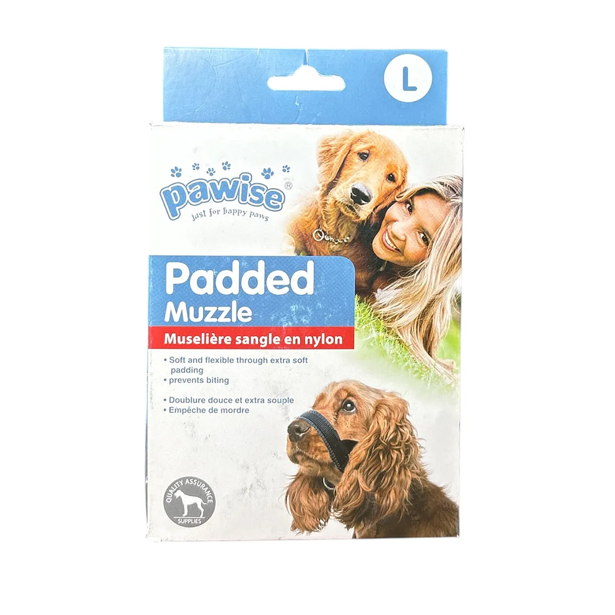 Pawise Köpek Ağızlığı - Bez, 1 Numara