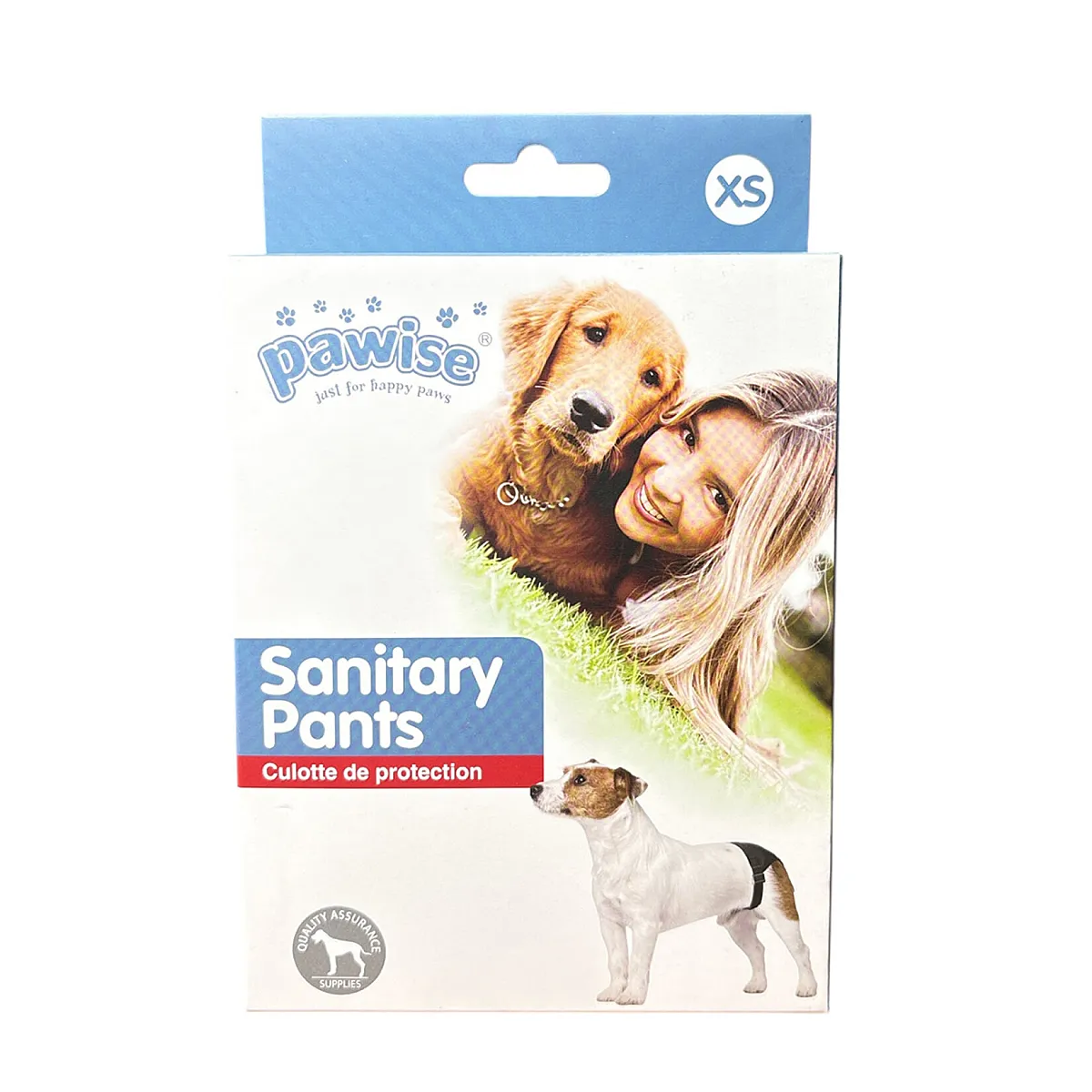 Pawise Sanitary Pants Dişi Köpek Regl Külodu - Beden XS (16-23 cm)