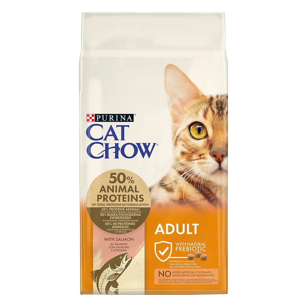 Purina Cat Chow Somonlu ve Ton Balıklı Yetişkin Kedi Maması 15 kg