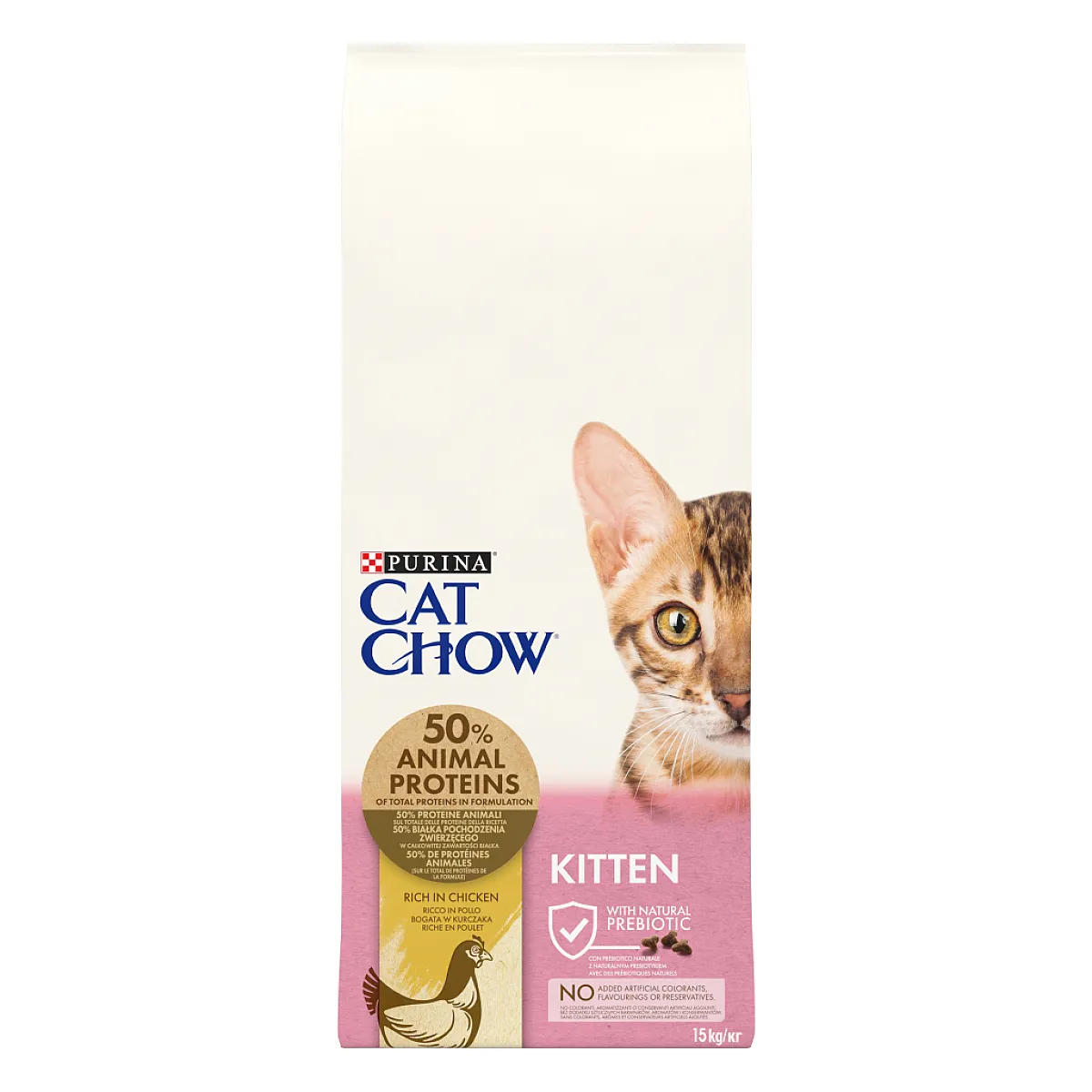Purina Cat Chow Kitten Tavuklu Yavru Kedi Maması 15 kg